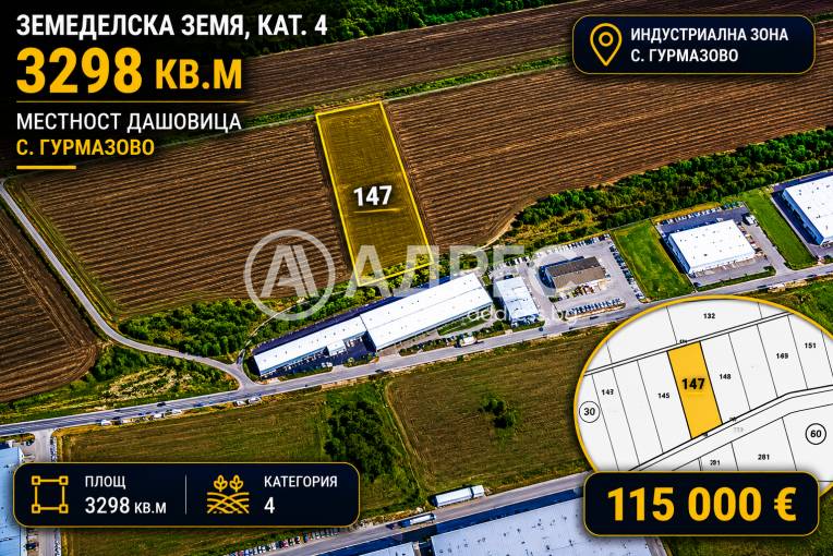 Парцел/Терен, Божурище, 694347, Снимка 1