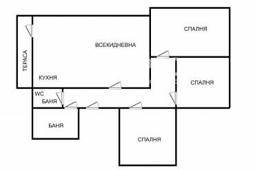 Многостаен апартамент, Варна, Централна поща, 698348, Снимка 1