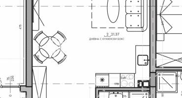 Едностаен апартамент, София, Малинова Долина, 660350