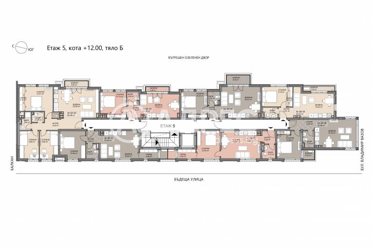 Многостаен апартамент, София, Левски Г, 677350, Снимка 11