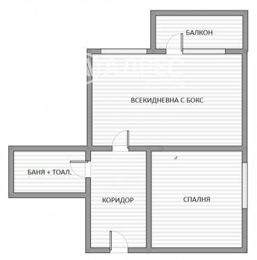 Двустаен апартамент, Стара Загора, Аязмото, 255351, Снимка 1
