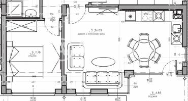 Тристаен апартамент, София, Малинова Долина, 660353, Снимка 1
