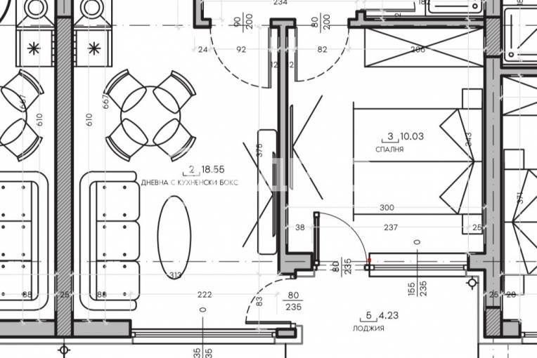 Двустаен апартамент, София, Малинова Долина, 660354, Снимка 1