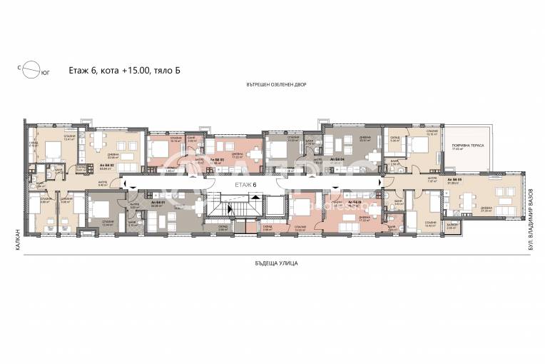 Двустаен апартамент, София, Левски Г, 677354, Снимка 9