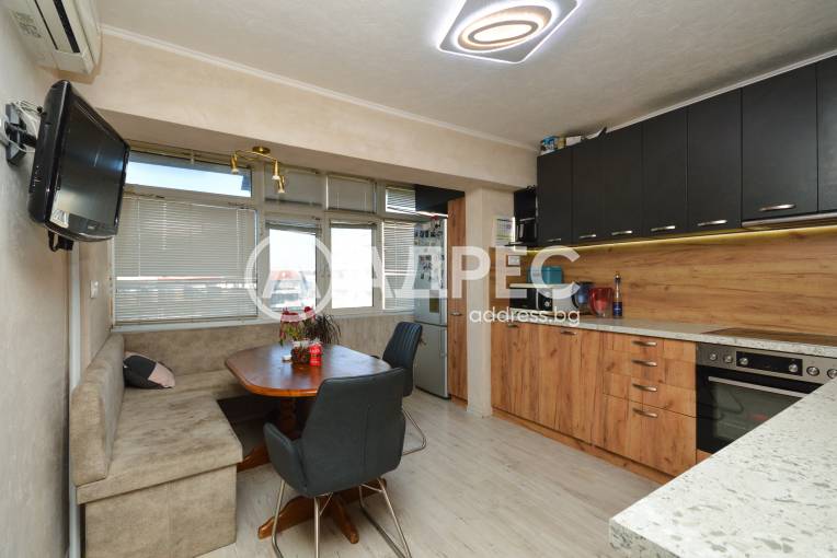 Тристаен апартамент, Бургас, Славейков, 681357, Снимка 12