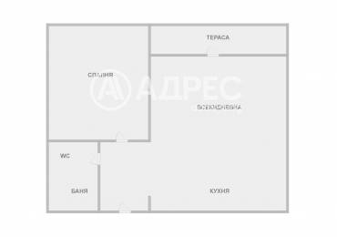 Двустаен апартамент, Варна, Трошево, 692357, Снимка 1