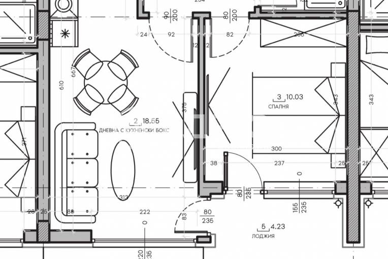 Двустаен апартамент, София, Малинова Долина, 660358, Снимка 1