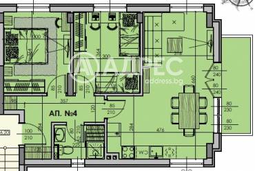 Тристаен апартамент, Шумен, Болницата, 684358, Снимка 1
