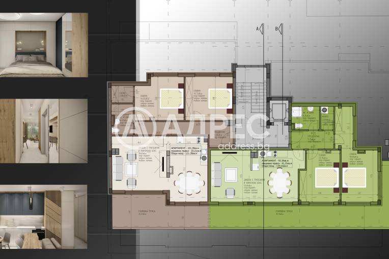 Тристаен апартамент, Враца, 668359, Снимка 6