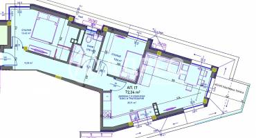 Тристаен апартамент, Бургас, Сарафово, 681359, Снимка 3