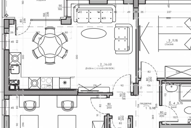 Тристаен апартамент, София, Малинова Долина, 660360, Снимка 1