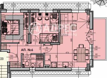 Тристаен апартамент, Шумен, Болницата, 684360, Снимка 1