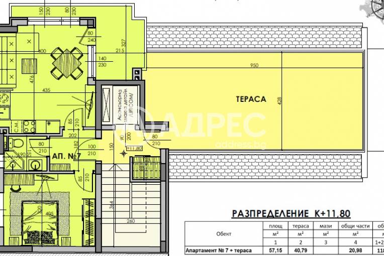Тристаен апартамент, Шумен, Болницата, 684361, Снимка 1