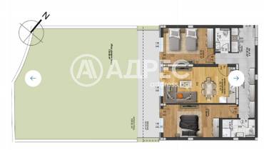 Тристаен апартамент, Пловдив, Западен, 666365, Снимка 1