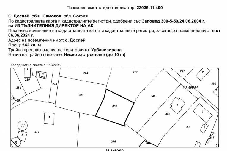 Парцел/Терен, Доспей, 654366, Снимка 2