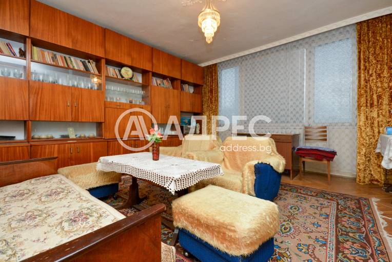 Тристаен апартамент, Бургас, Славейков, 682367, Снимка 1