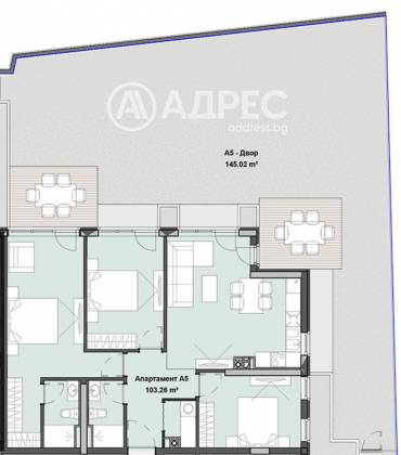 Многостаен апартамент, София, Кръстова вада, 652369, Снимка 1