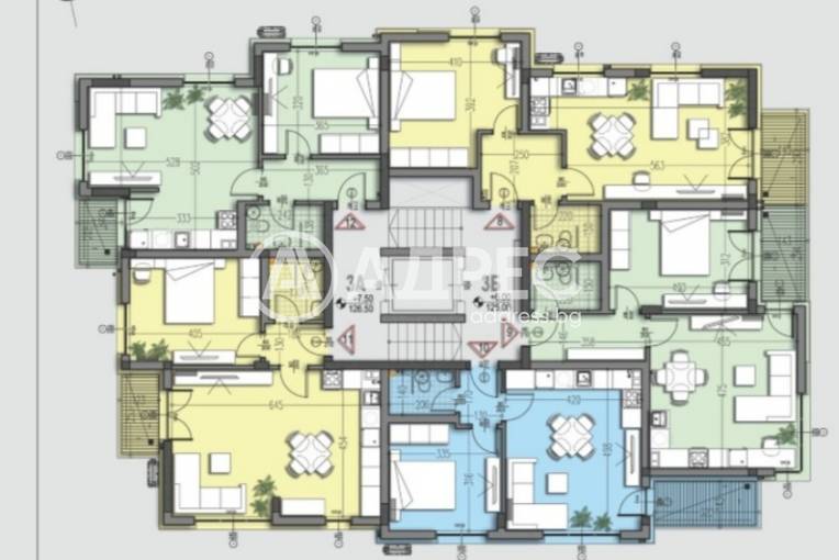 Двустаен апартамент, Варна, Изгрев, 670369, Снимка 4