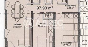Тристаен апартамент, Варна, Владислав Варненчик, 683369, Снимка 2