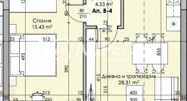Двустаен апартамент, Пловдив, Кършияка, 623373, Снимка 2