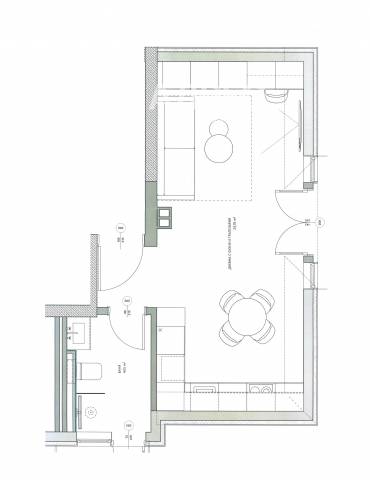 Двустаен апартамент, София, Суха река, 658373, Снимка 1