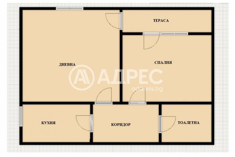 Двустаен апартамент, София, Люлин 10, 682375, Снимка 2