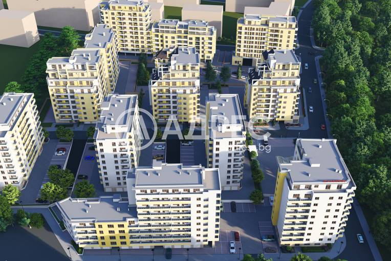 Тристаен апартамент, Варна, Победа, 616376, Снимка 2