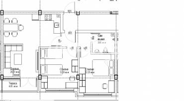 Тристаен апартамент, Стара Загора, Железник- запад, 651379, Снимка 1