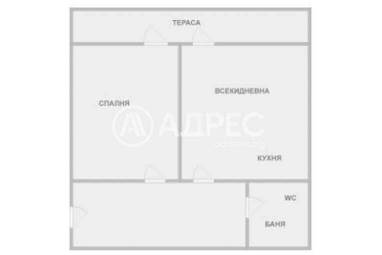 Двустаен апартамент, Варна, Чаталджа, 678380, Снимка 4