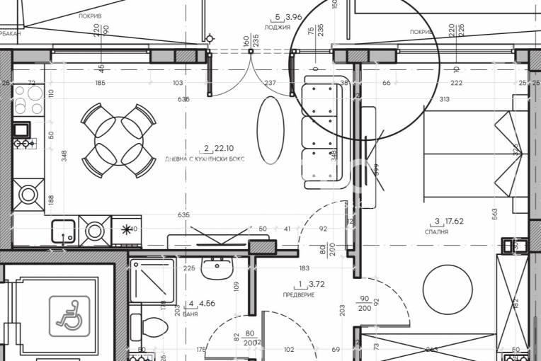 Двустаен апартамент, София, Малинова Долина, 660382, Снимка 1