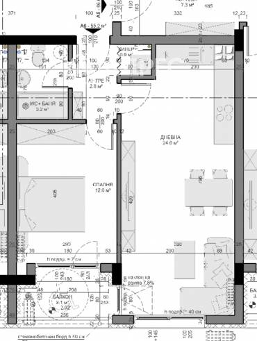 Двустаен апартамент, Варна, Владислав Варненчик, 662383, Снимка 1