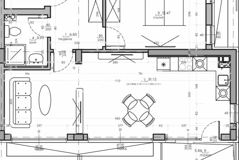 Двустаен апартамент, София, Малинова Долина, 660384, Снимка 1