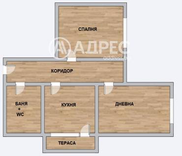 Двустаен апартамент, Варна, Колхозен пазар, 673385, Снимка 1