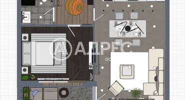 Двустаен апартамент, София, Надежда 1, 678385, Снимка 1