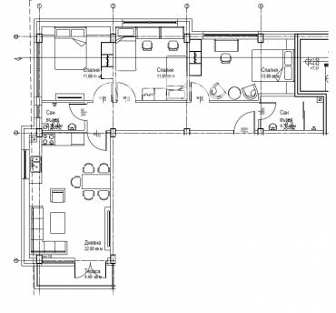 Многостаен апартамент, Стара Загора, Железник- запад, 651386, Снимка 1