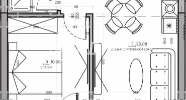 Двустаен апартамент, София, Малинова Долина, 660386, Снимка 1