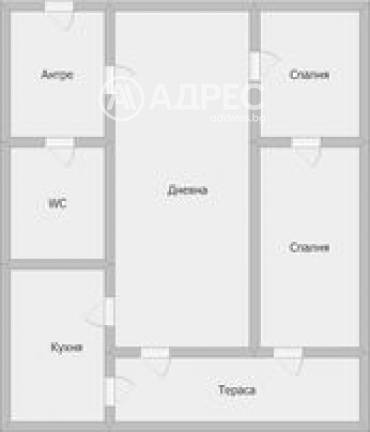 Двустаен апартамент, Стара Загора, Самара-1, 614390, Снимка 1