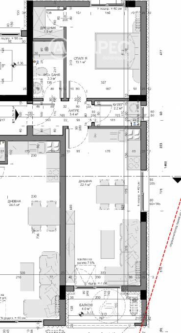 Двустаен апартамент, Варна, Владислав Варненчик, 662390, Снимка 1