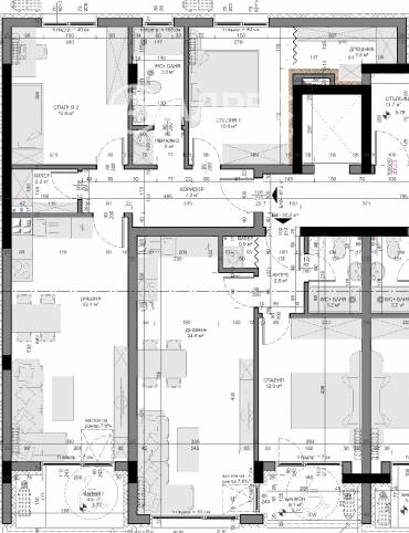 Тристаен апартамент, Варна, Владислав Варненчик, 662392, Снимка 1