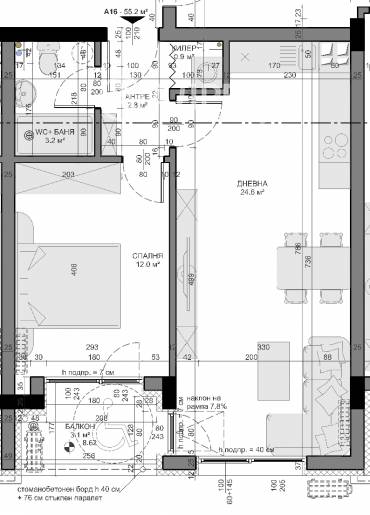 Двустаен апартамент, Варна, Владислав Варненчик, 662394, Снимка 1