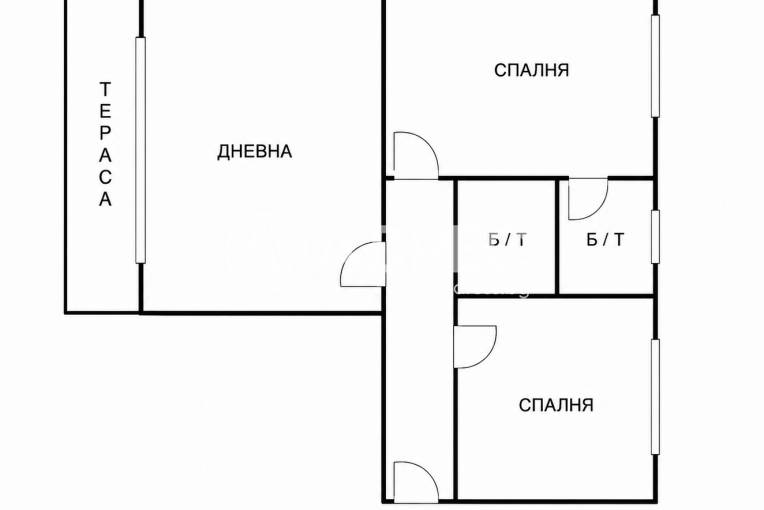 Тристаен апартамент, Варна, Автогара, 701394, Снимка 10