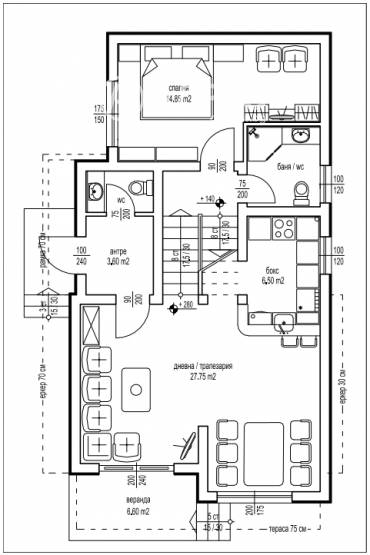 Къща/Вила, Лъка, м-ст Сухата река, 652396, Снимка 1