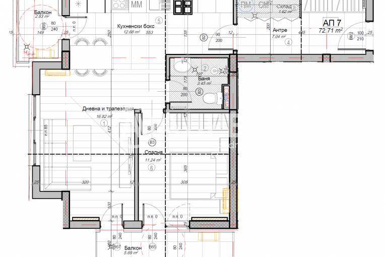 Двустаен апартамент, София, Слатина, 675397, Снимка 4