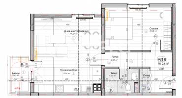 Двустаен апартамент, София, Слатина, 675399, Снимка 4