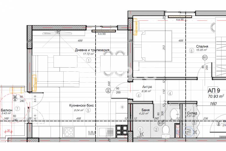 Двустаен апартамент, София, Слатина, 675399, Снимка 4