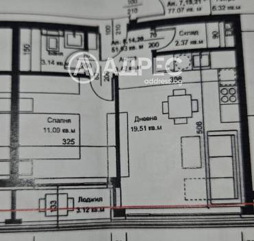 Двустаен апартамент, Варна, Център, 676399, Снимка 2