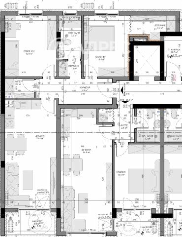 Тристаен апартамент, Варна, Владислав Варненчик, 662400, Снимка 1