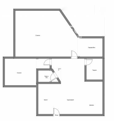 Тристаен апартамент, София, Витоша, 686400, Снимка 1