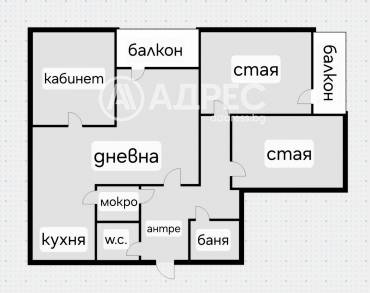 Многостаен апартамент, София, Младост 2, 687400, Снимка 1