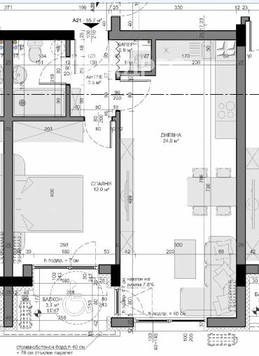Двустаен апартамент, Варна, Владислав Варненчик, 662402, Снимка 1
